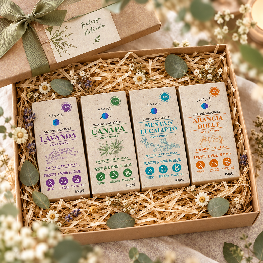 SET SAPONI COSMETICI NATURALI