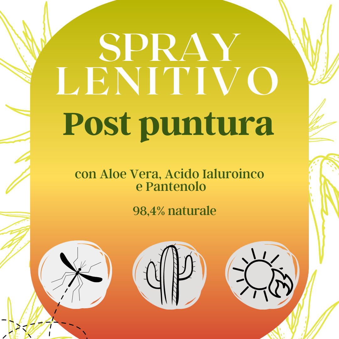 AMAS KIT PROTEZIONE ZANZARE - 2pz - PIC STOP Spray Repellente Naturale + POST PIC Spray Dopo Puntura Naturale - Ideale per Bambini
